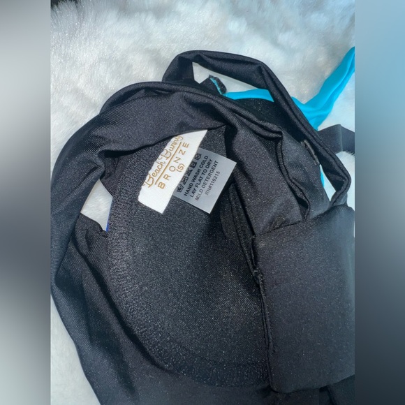 Beach Bunny color block bikini set Bronze Collection - Picture 3 of 5